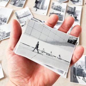 film photography sequencing small print in hand