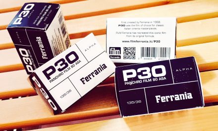 Film Ferrania P30 initial calibration